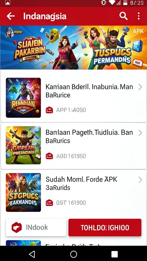 Tampilan antarmuka pengguna yang menarik dan mudah dinavigasi.