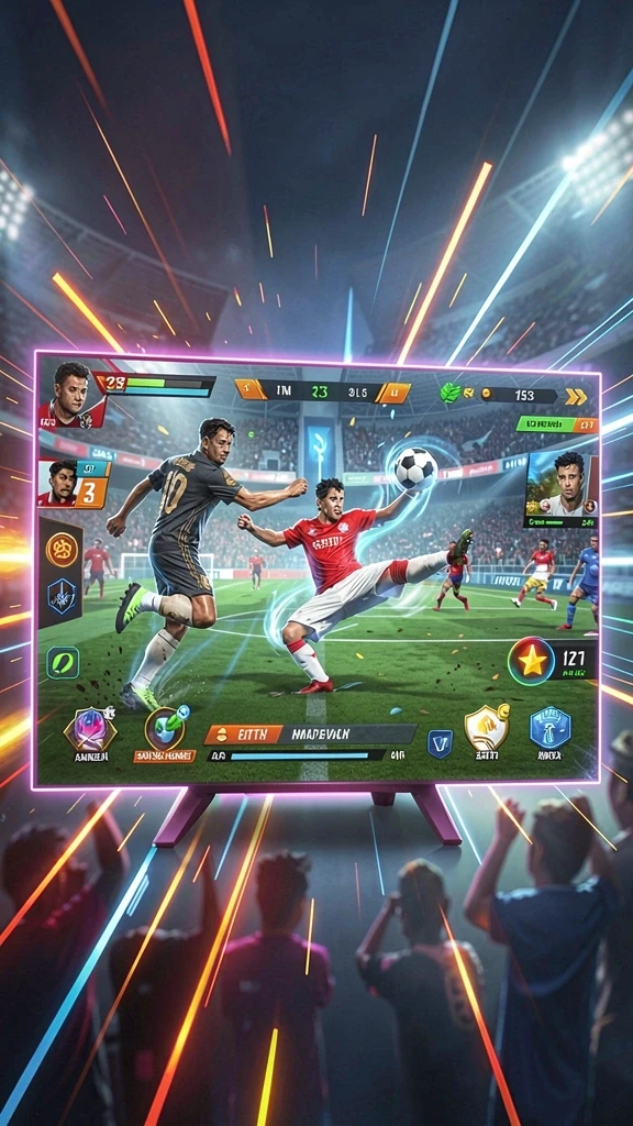 Tampilan awal permainan yang menarik.