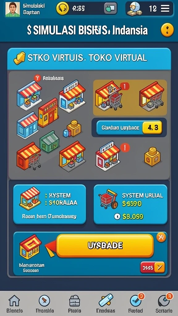 Tampilan antarmuka yang menarik dan ramah pengguna.