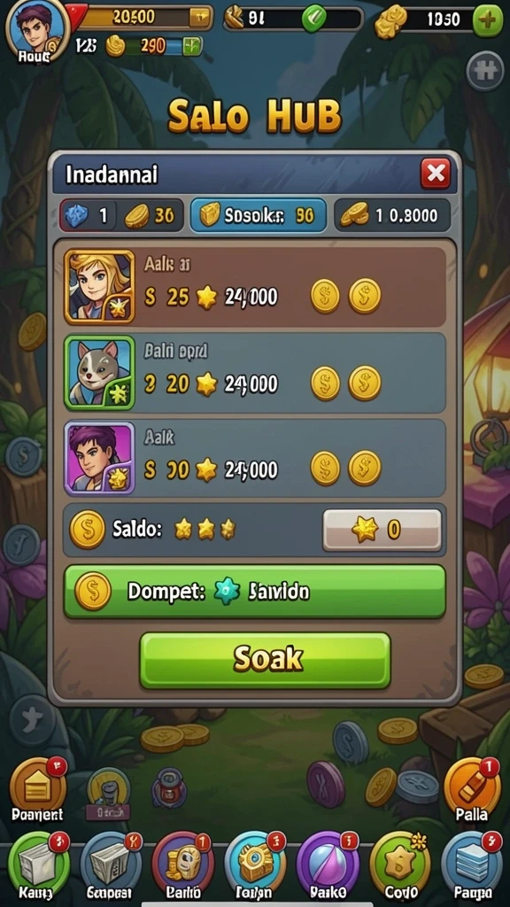 Tampilan utama aplikasi 9777WIN yang menarik.