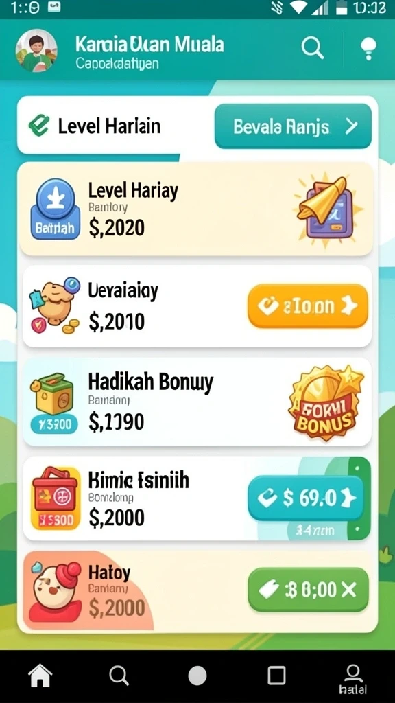 Level-level menantang yang membuat ketagihan.