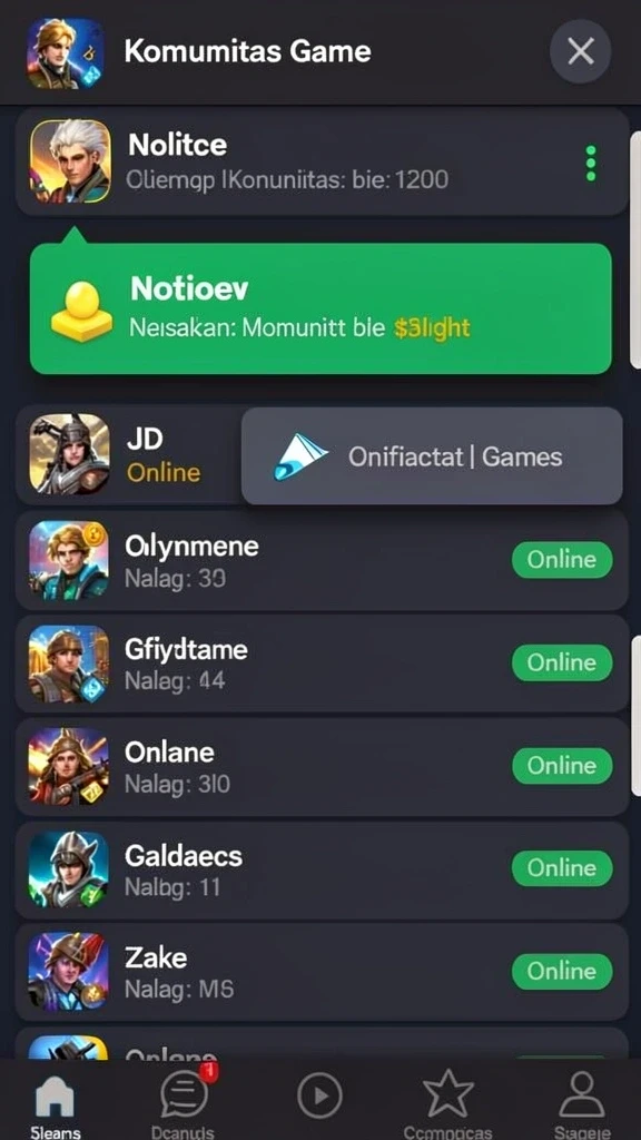 Tangkapan layar dari gameplay yang seru dan menantang.