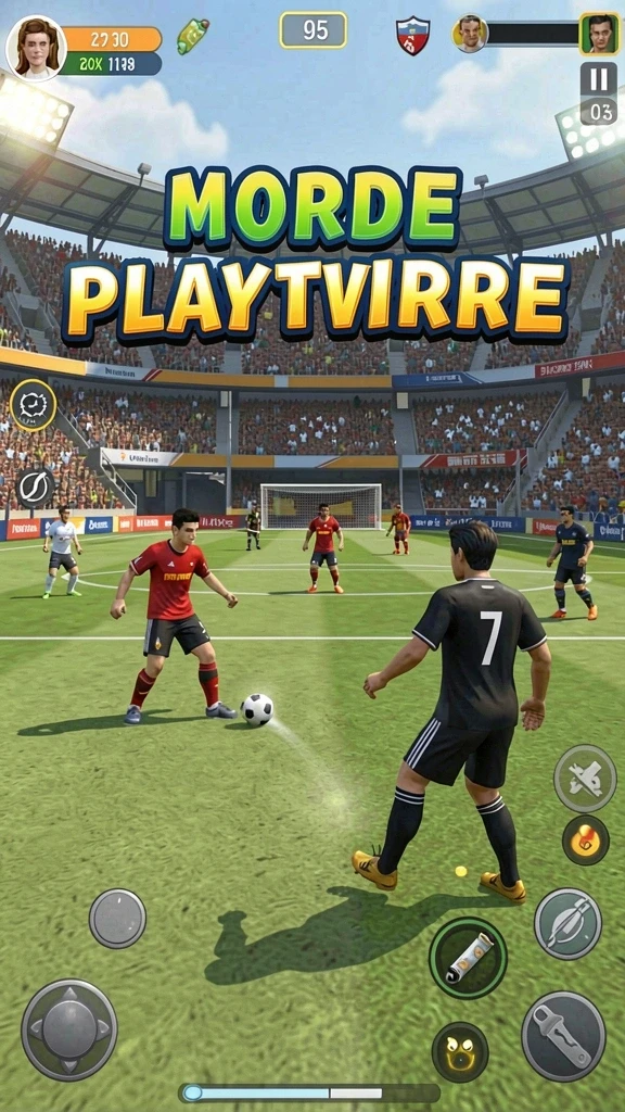 Tangkapan layar menunjukkan mode multiplayer yang penuh aksi.