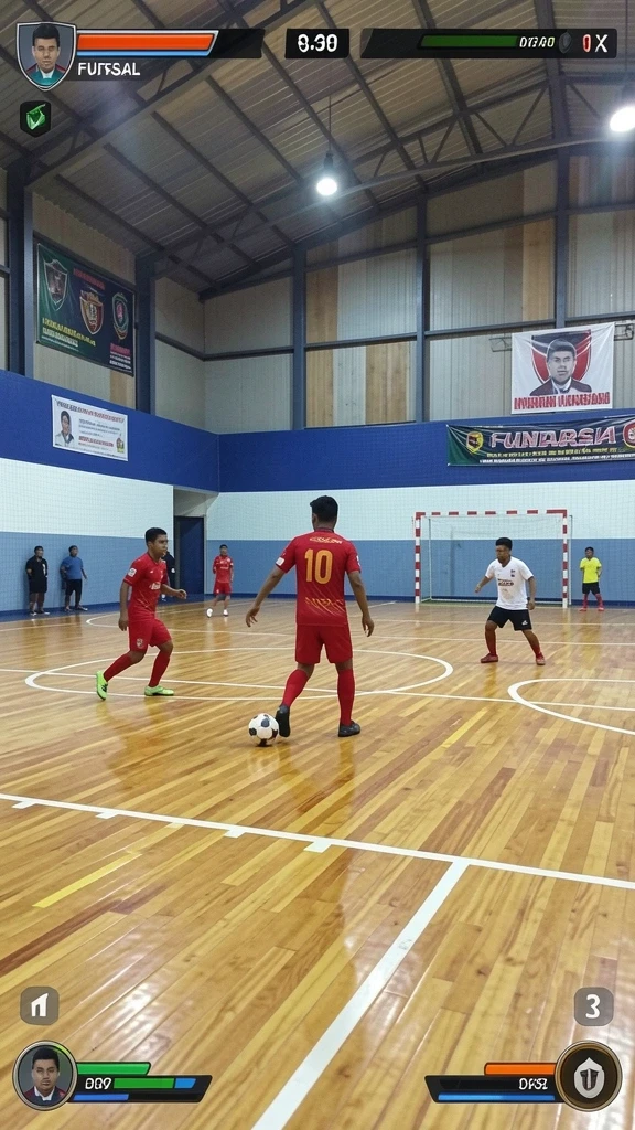 Mode permainan seru yang dapat dipilih sesuai preferensi.