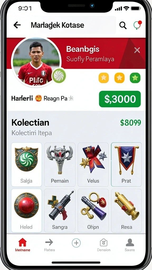 Pengalaman bermain yang menantang dan seru.