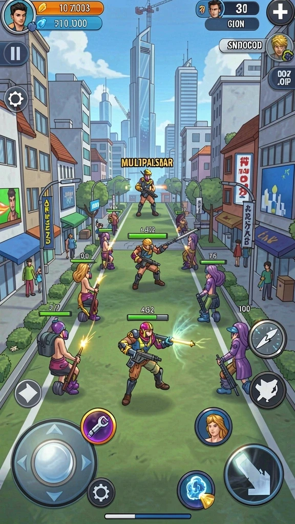 Mode permainan yang bervariasi dan menarik.