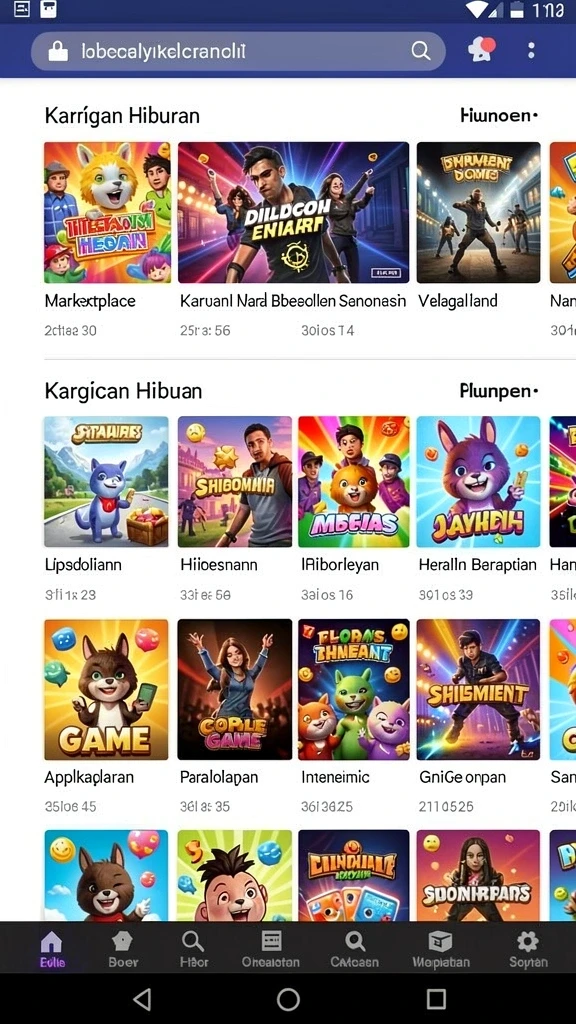 Tampilan antarmuka yang menarik dan mudah dinavigasi.