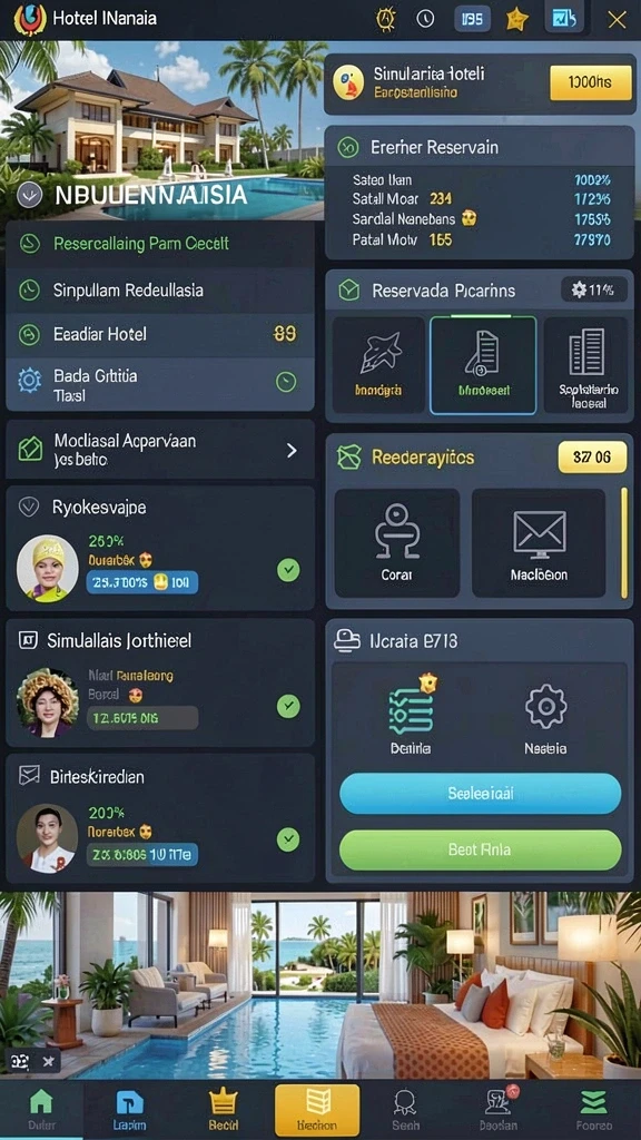 Variasi mode permainan yang mengasyikkan dan menantang.