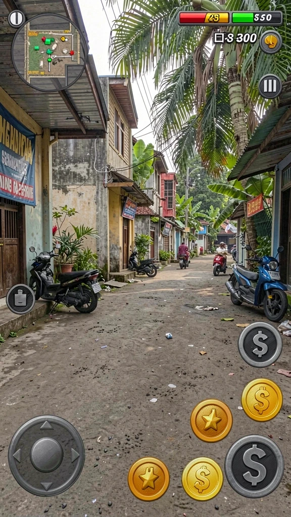 Tampilan antarmuka yang user-friendly.
