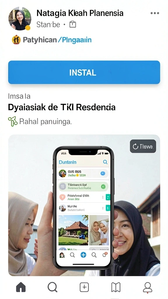Tampilan antarmuka G668 yang menarik dan intuitif.