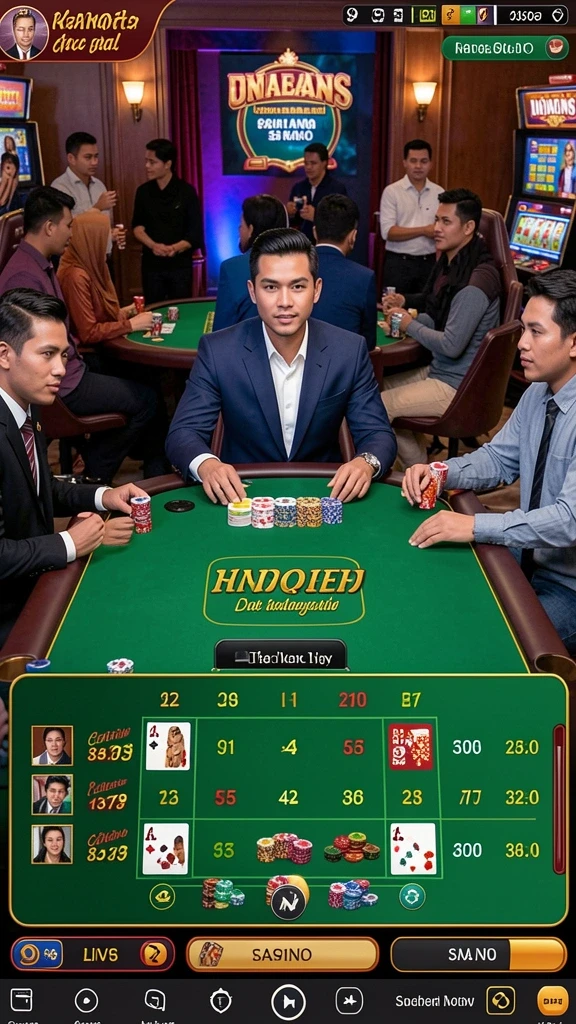Screenshot menampilkan interaksi karakter yang menarik.