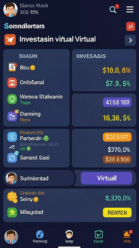 Menampilkan tampilan utama aplikasi GOGO77 yang menarik.