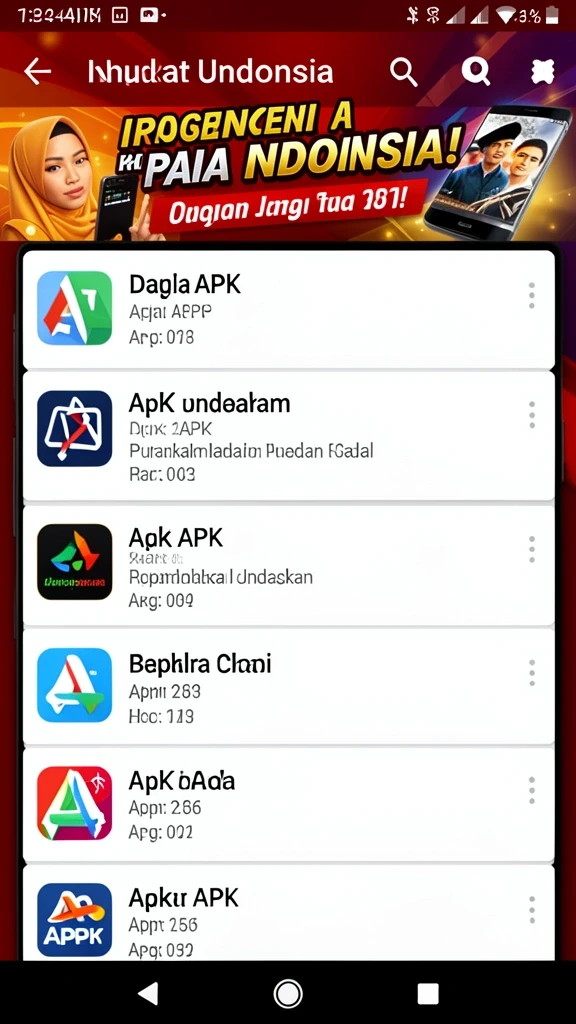 Karakter-karakter yang beragam dan penuh warna.