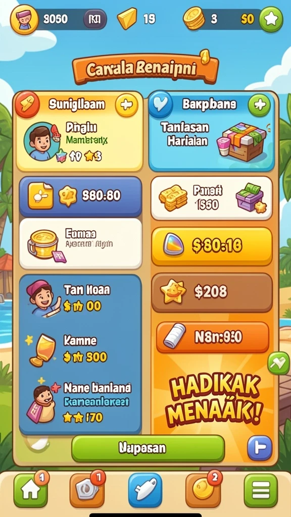 Mode permainan multiplayer yang seru.