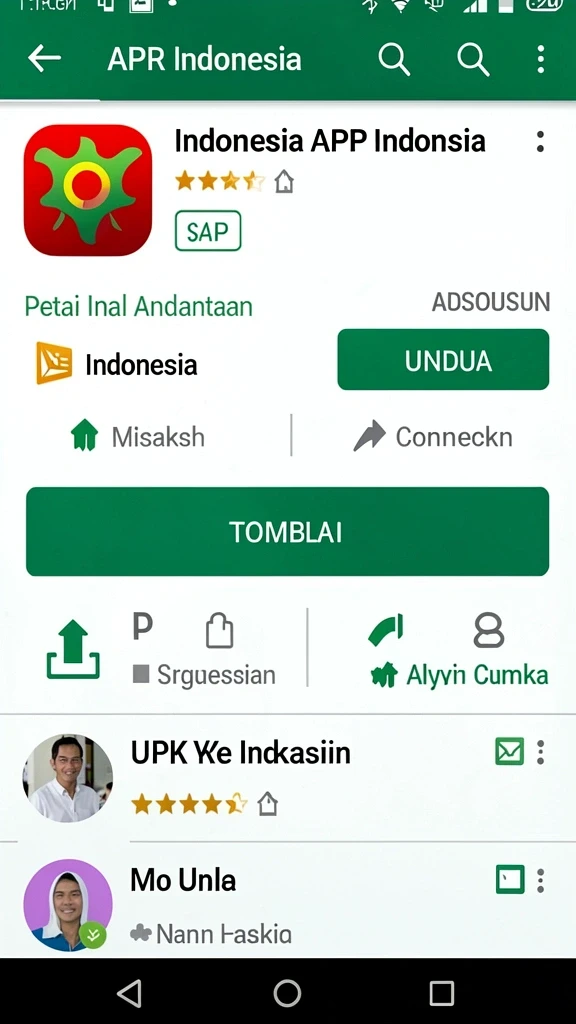 Tampilan antarmuka yang ramah pengguna.