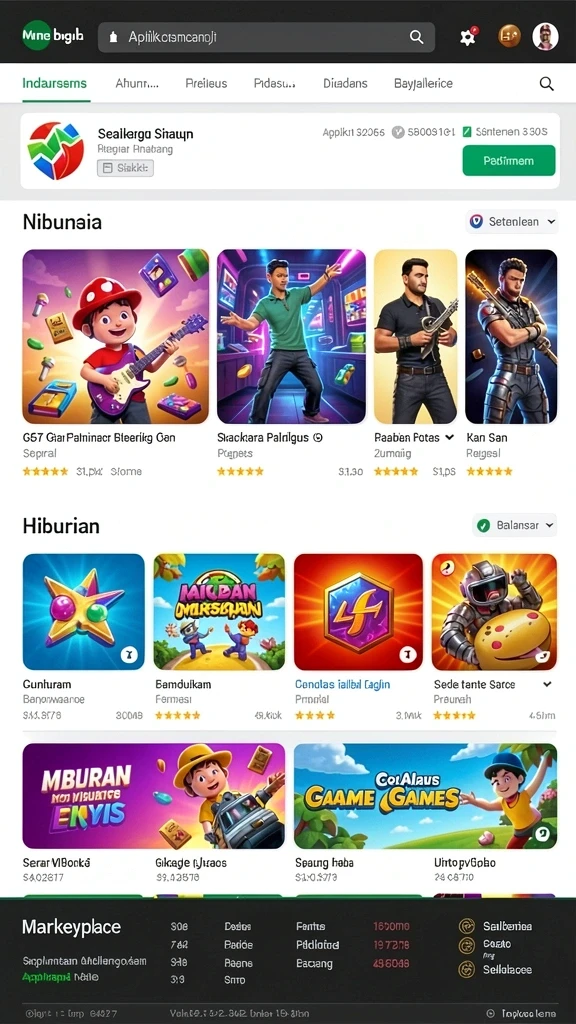 Tangkapan layar menunjukkan kemenangan melawan musuh yang kuat.