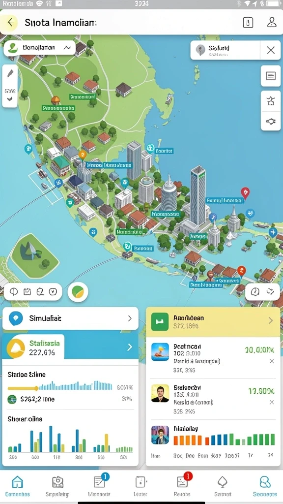 Fitur analisis pasar real-time yang informatif.