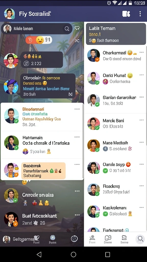 Beragam pilihan permainan yang menarik dan menghibur.