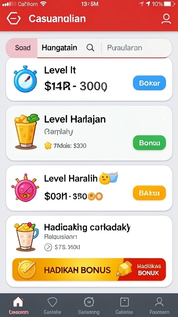 Misi seru yang menantang untuk ditaklukkan.