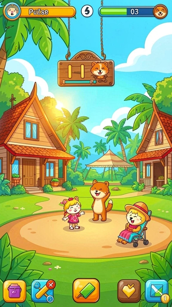Mode multiplayer yang mengasyikkan dengan teman.
