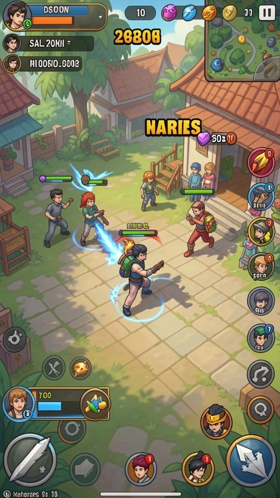 Screenshot komunitas pemain yang aktif dan berdiskusi.