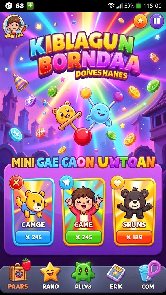 Fitur multiplayer yang memungkinkan bermain bersama teman.