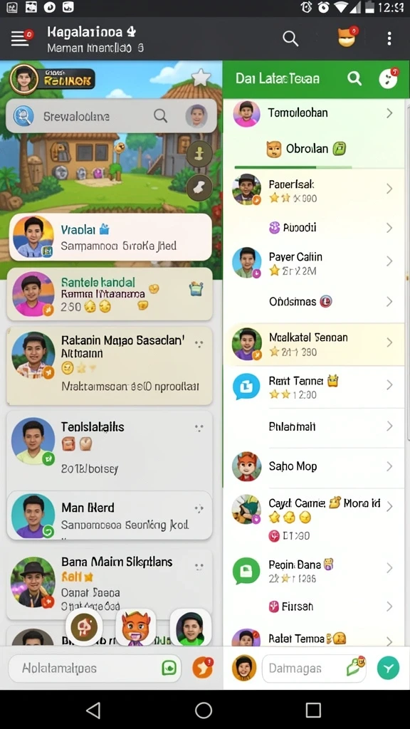 Sistem peringkat yang menyenangkan dan kompetitif.