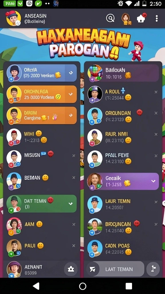 Tampilan antarmuka yang menarik dan mudah digunakan.