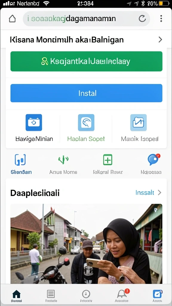 Tampilan antarmuka yang menarik dan user-friendly.