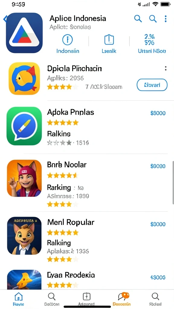 Tampilan karakter yang dapat di-customize dengan unik.