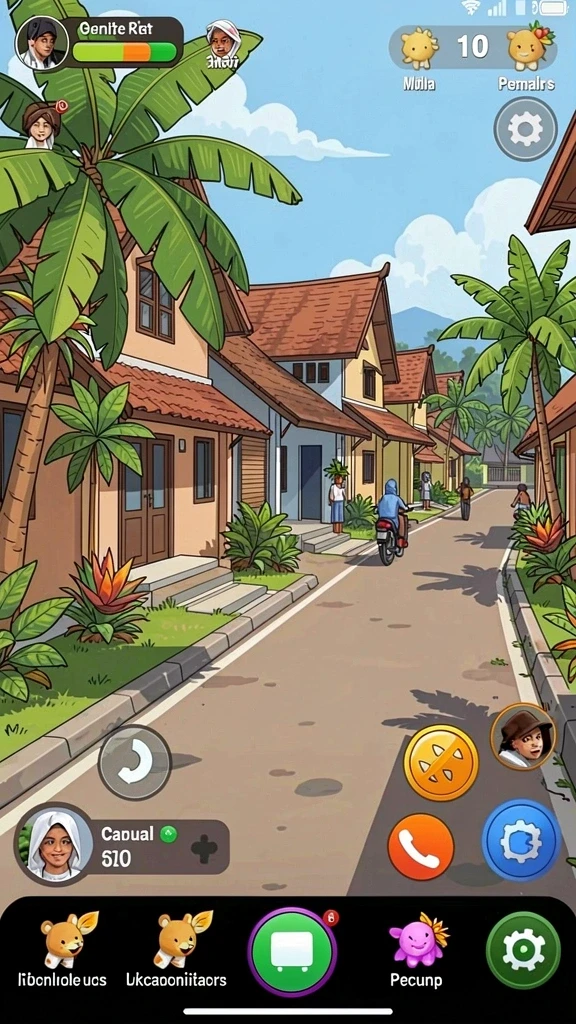 Mini-game seru yang menantang keterampilan.