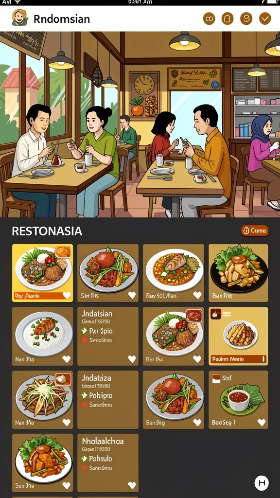 Pengaturan grafis yang memukau dan menawan.