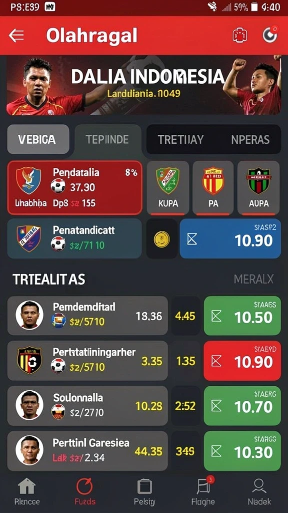 Bonus menarik setiap hari untuk pengguna.