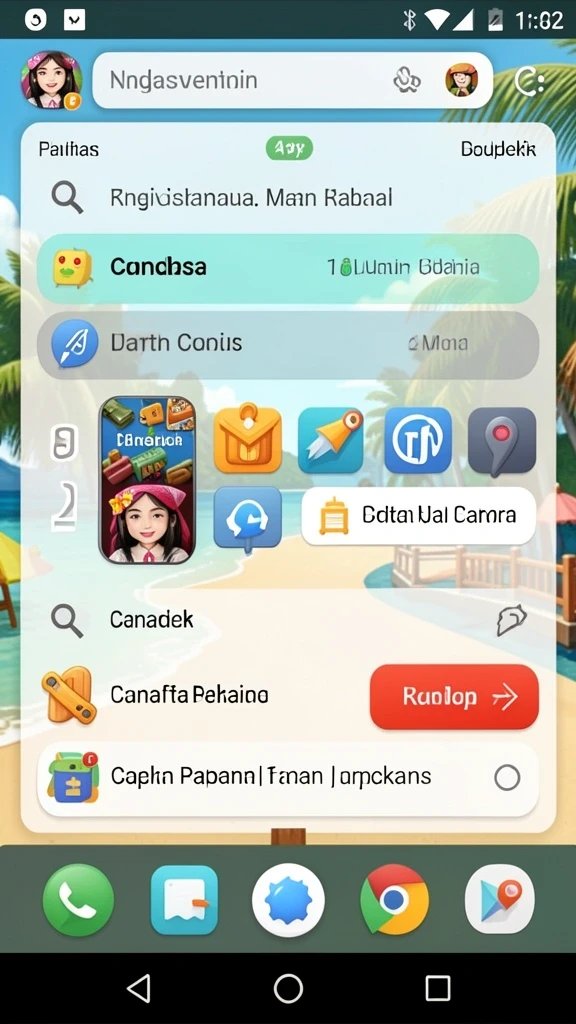 Grafik menawan yang membawa Anda ke luar angkasa.