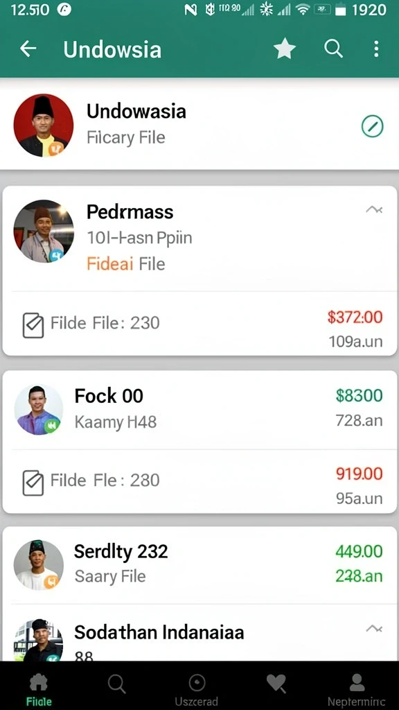Karakter dengan kemampuan unik siap bertarung.