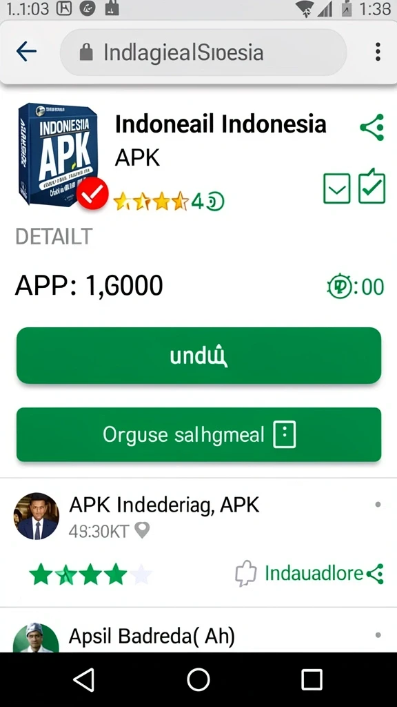 Tampilan karakter yang dapat dipilih dengan mudah.