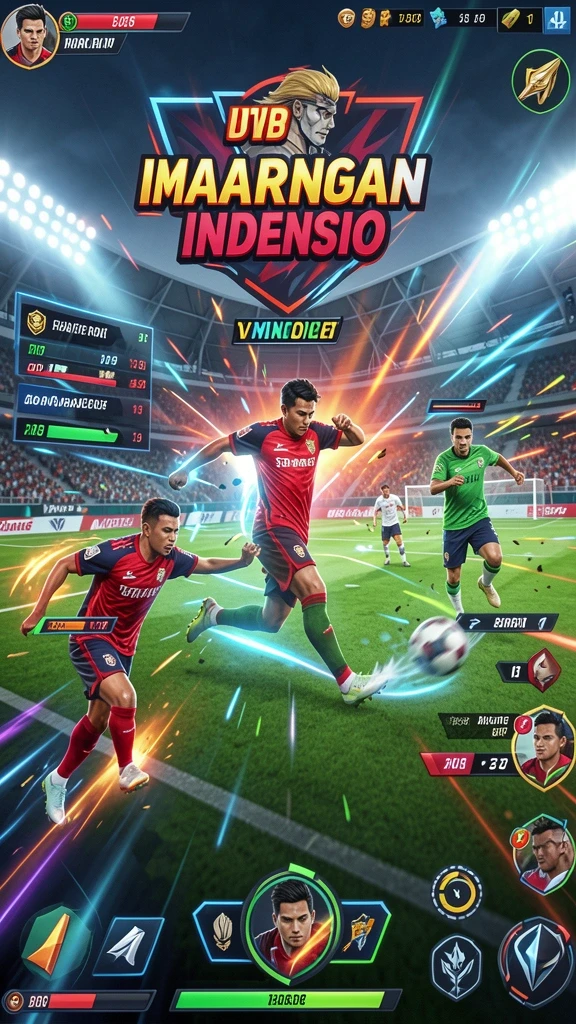 Grafis yang menawan dan penuh warna.