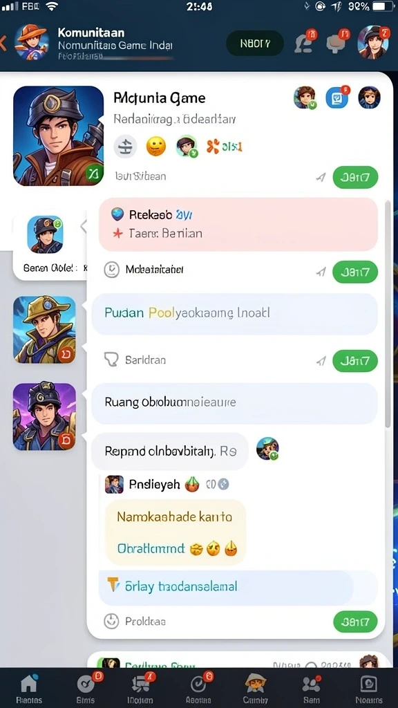 Tampilan antarmuka yang user-friendly dan menarik.