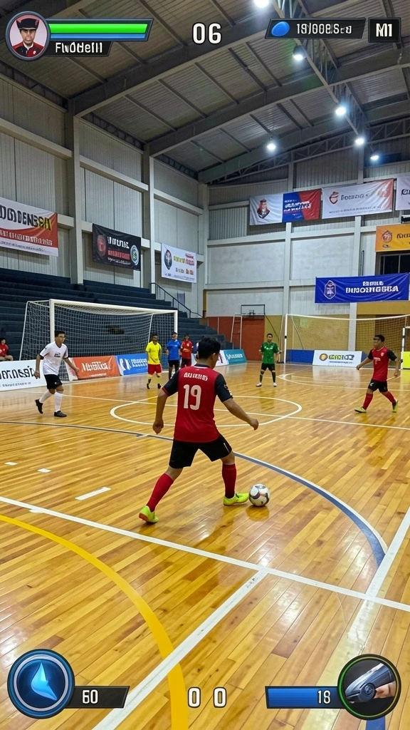Tampilan antarmuka aplikasi yang modern dan menarik.