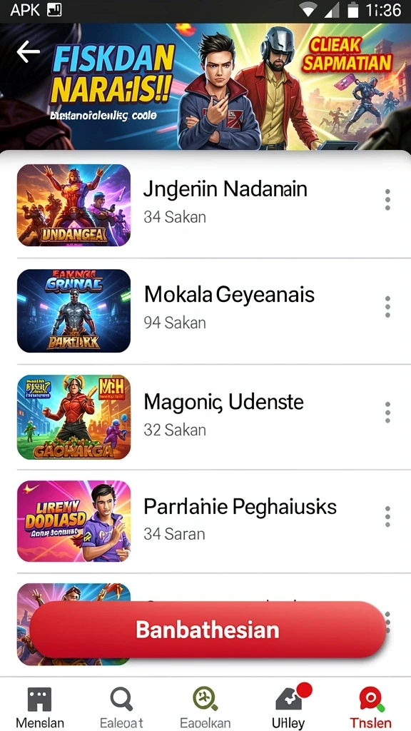 Mode permainan yang beragam dan menantang.