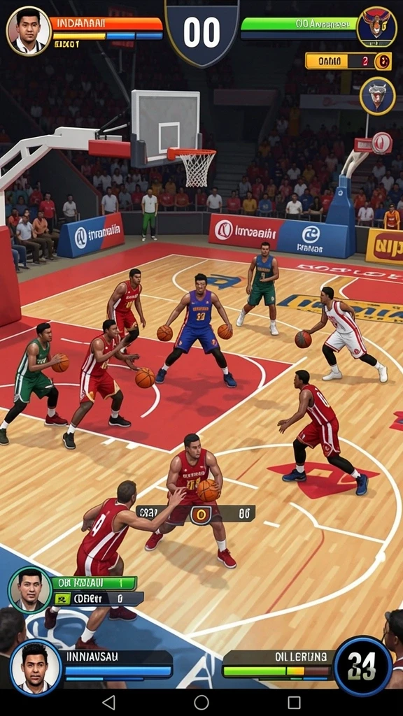 Gameplay yang seru dengan berbagai fitur interaktif.