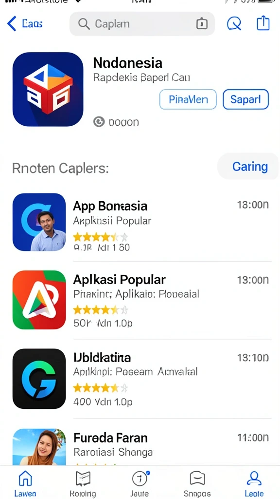 Tampilan antarmuka yang menarik dan intuitif.