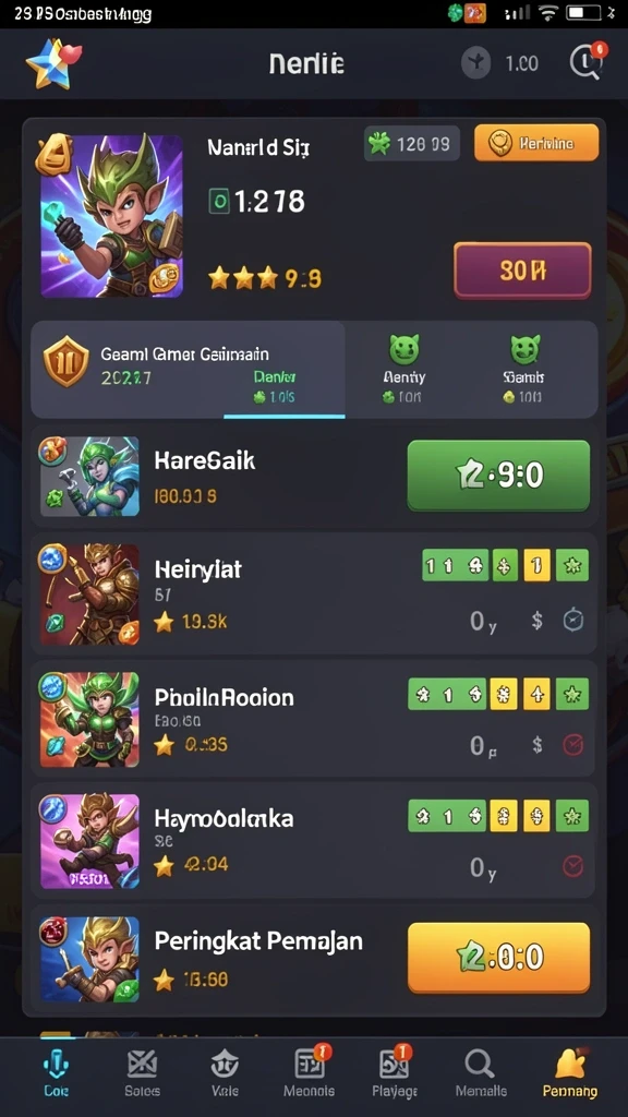 Gameplay yang mudah dipahami untuk pemula dan ahli.